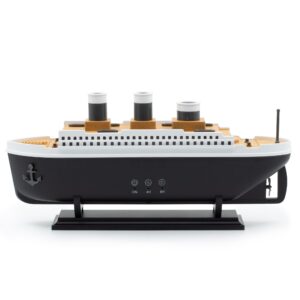 Difuzor electric model navă Titanic cu efect de abur, cu schimbare de culoare, USB si telecomanda