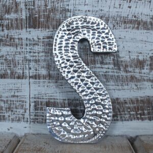 Litere Decorative din Aluminiu - S