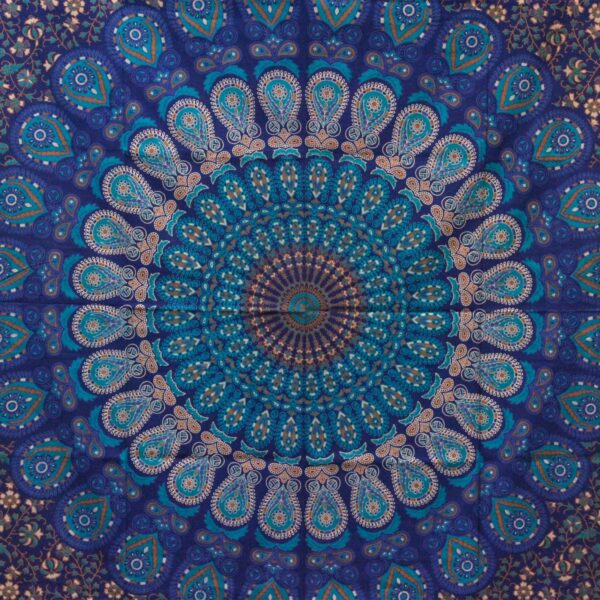Cuvertură Dublă din Bumbac pentru Pat - Mandala