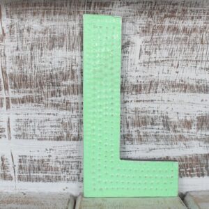 Litere Multicolore "L" - 15cm