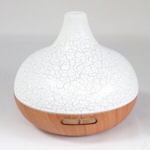 Difuzor Santorini - Efect Crăpat - Cablu USB - Schimbarea Culorilor - Temporizator
