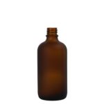 Sticluță din chihlimbar mat fără capac 30 ml