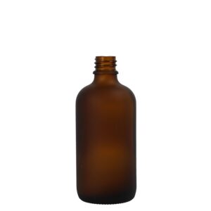 Sticluță din chihlimbar mat fără capac 30 ml