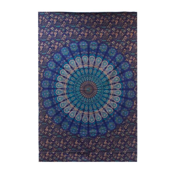 Cuvertură Simplă din Bumbac pentru Pat - Mandala