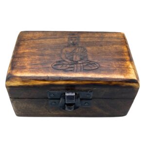 Cutie din Lemn Pentru Patile 9x5x4cm - Modele Sculptate - Diverse