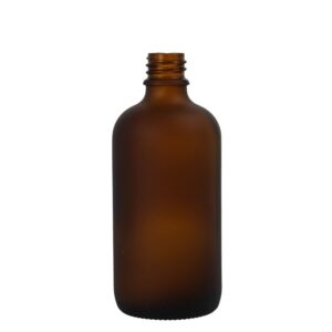Sticla din chihlimbar mat de 50 ml cu pipetă s