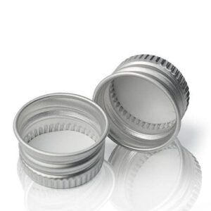 Capac pentru Sticlă - Aluminiu Argintiu