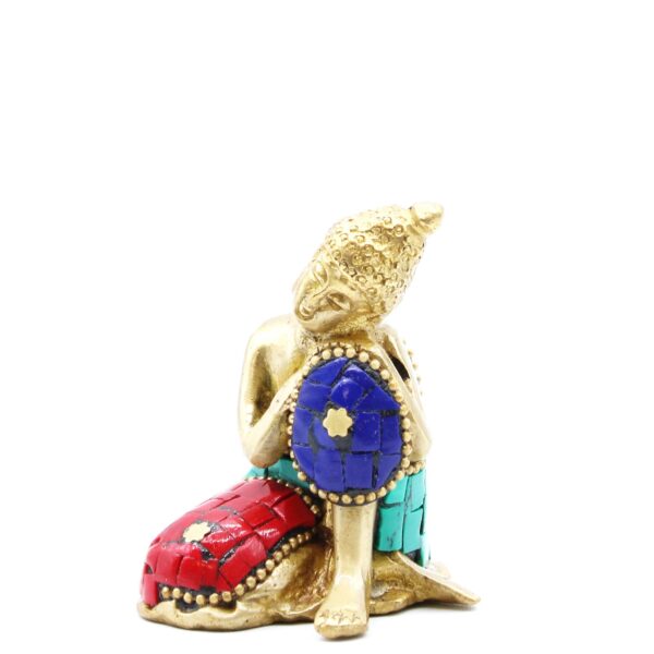 bG9jYWw6Ly9tZWRpYS9IUi8yRC82MFIzMEMxRzZSUksyREhSLzlkYTNlN2Y3LmpwZWc Figurină Buddha din Alamă - Gândire - 6.5 cm
