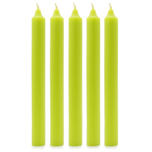 bG9jYWw6Ly9tZWRpYS9IUi9HQy82MFIzMEMxRzZSVktHQ0hSLzEzYWZmMGRhLmpwZWc Lumânare de masă verde lime rustic - 100 buc.