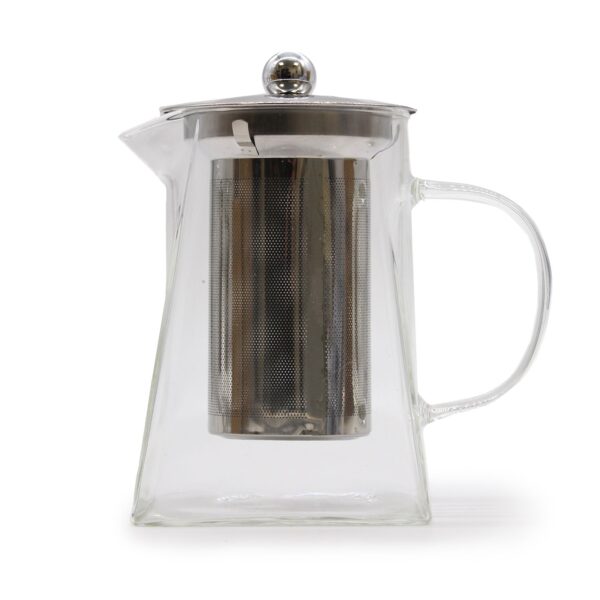 Ceainic din sticlă cu infuzor – Turn – 780 ml