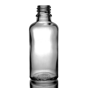 Sticlă cu pipetă de 100 ml, culoare fumuriu-gri, din sticlă.