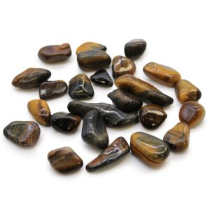 Pietre Africane Mici - Ochi de Tigru - Multicolore