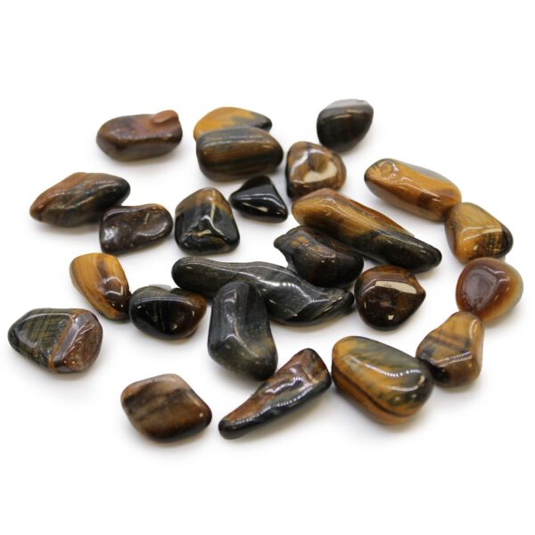 Pietre Africane Mici - Ochi de Tigru - Multicolore