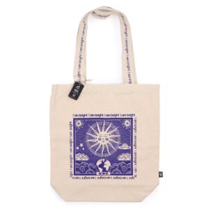 Geantă Hop Hare - I am Bright - Pânză de Bumbac de 10 oz