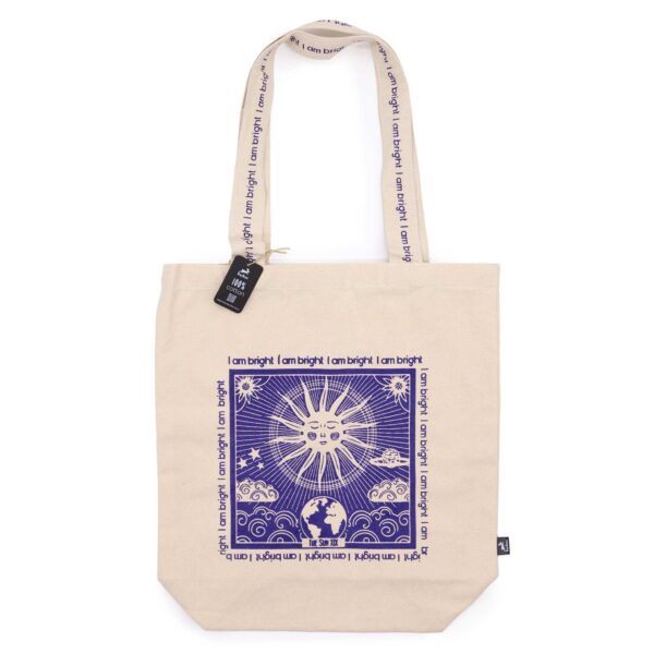 Geantă Hop Hare - I am Bright - Pânză de Bumbac de 10 oz