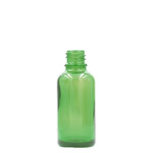 Flacon din Sticlă Verde pentru Pipetă de 5 ml - Fără Capac