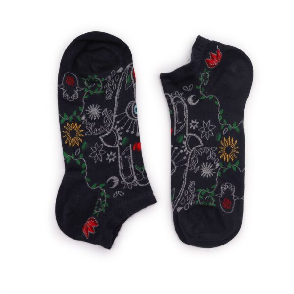 S/M Hop Hare Șosete din Bambus Scurte (36-40) - Hamsa