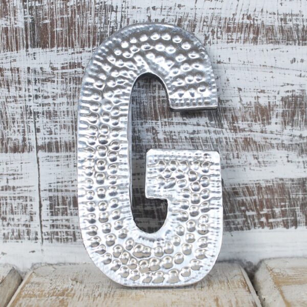 Litere Decorative din Aluminiu - G