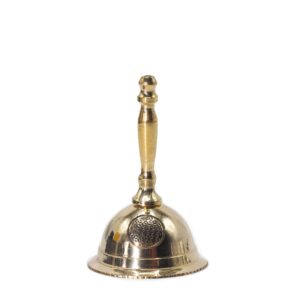 Clopoțel Mic din Alamă pentru Altar – Floarea Vieții