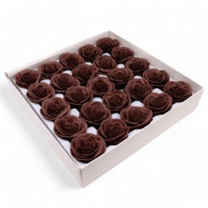 Trandafir Vintage Mare (cu 7 straturi) - Royal Chocolate