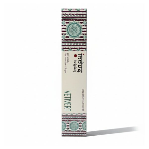 Bețișoare parfumate Indus Treasures - Vetiver - 15 g