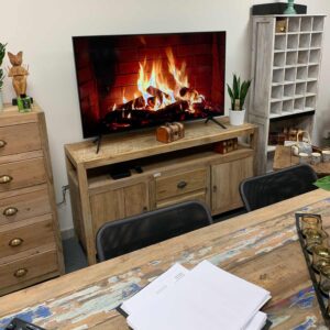 Suport TV Mare - Lemn Reciclat