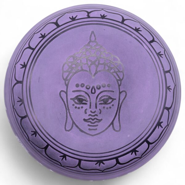 Bol Cântător Extra Tare – Tip Ciupercă – 23 × 10.5 cm, 1.3 kg – Purple Haze