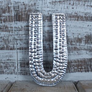 Litere Decorative din Aluminiu - U