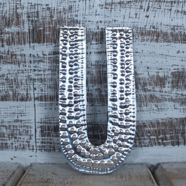 Litere Decorative din Aluminiu - U