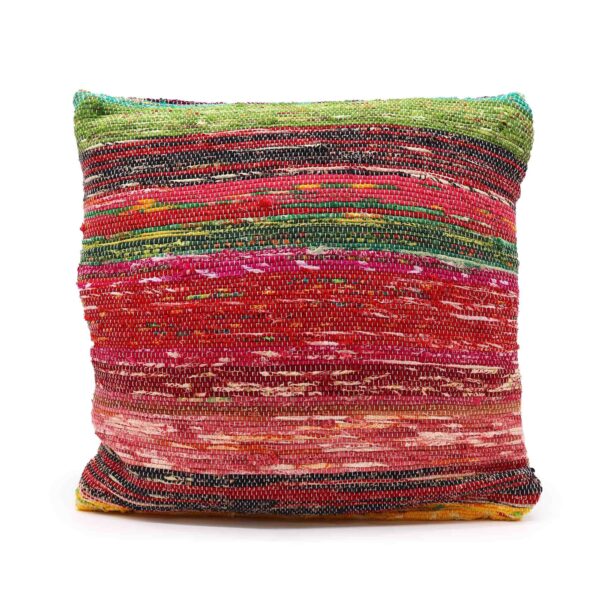 bG9jYWw6Ly9tZWRpYS9TSi84RC82MFIzMEMxRzZXVDM4RFNKLzRjOGI3MTljLmpwZWc Husă de Pernă din Materiale Reciclate - 40x40 cm - Multicolore