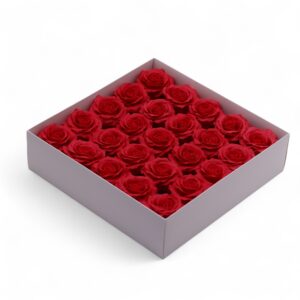Floare de Săpun – Trandafir Romantic cu 5 Straturi – Roșu