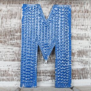 Litere Multicolore "M" - 15cm