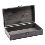Cutie pentru ceai gri