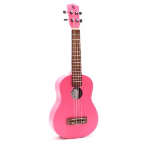 Ukulele Realizate Manual - Finisaj Roz Aprins (4 corzi)