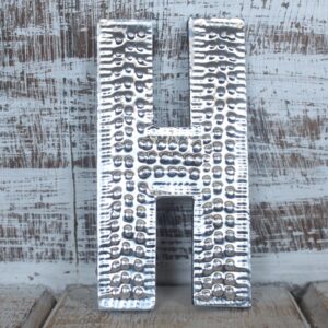 Litere Decorative din Aluminiu - H