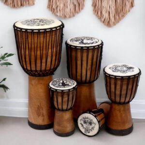 Tobă Djembe Realizată Manual - 40cm