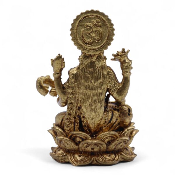 Figurine Miniature din Alamă – Saraswati (22 g) – 34 mm