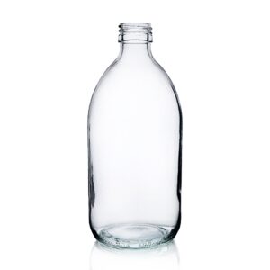 Sticlă de Medicamente din Sticlă Transparentă 500 ml