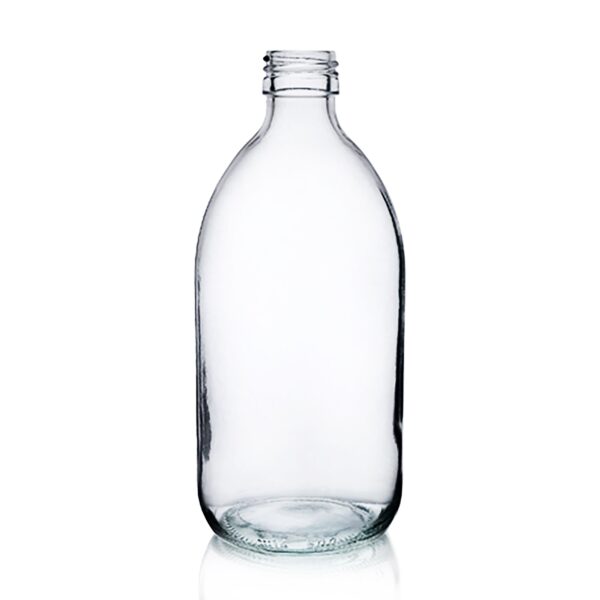 Sticlă de Medicamente din Sticlă Transparentă 500 ml
