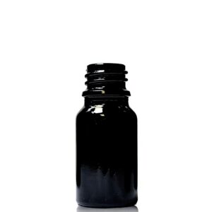 Flacon din Sticlă Neagră de 5 ml Fără Capac