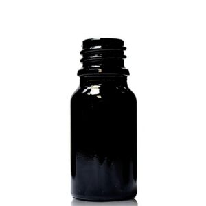 Flacon din Sticlă Neagră de 10 ml Fără Capac