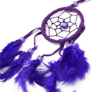Prinzător de Vise Bali - Cerc Mic- Turcoaz / Roz / Violet