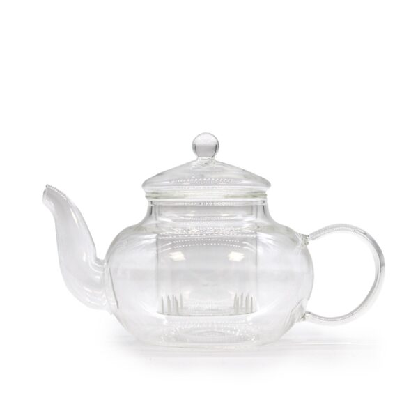 Ceainic din Sticlă cu Infuzor - Perla Rotundă - 400 ml