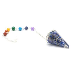 Pendul orgonit chakra - Lapis