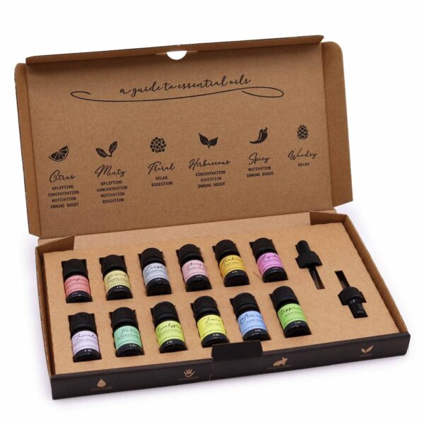 Set de Uleiuri Esențiale pentru Aromaterapie - Set de Pornire