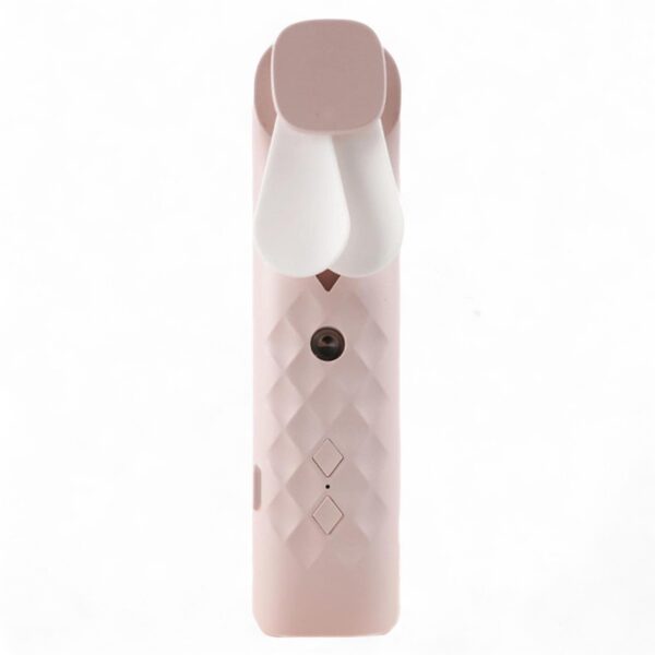Ventilator și Spray pentru Față Nano Mist Roz - Încărcabil prin USB