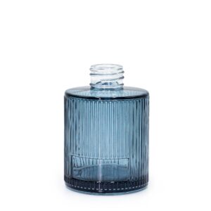 Flacon Rotund cu Difuzor, 150 ml (Gât de 28 mm) – Albastru Fumuriu