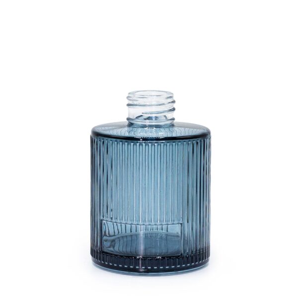 Flacon Rotund cu Difuzor, 150 ml (Gât de 28 mm) – Albastru Fumuriu