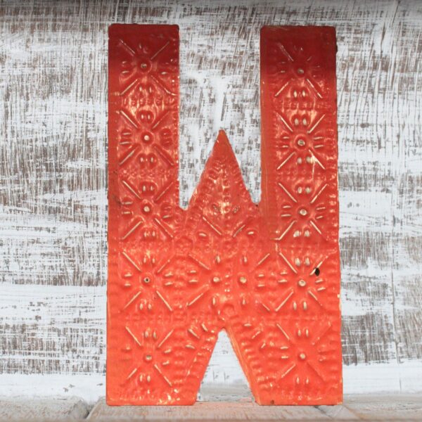 Litere Multicolore "W" - 15cm