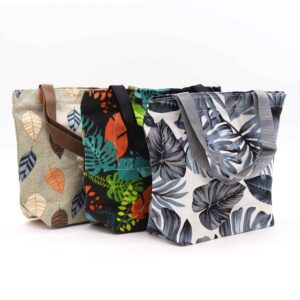Geantă Tropicală Practică Quick Shop Bag (3x modele diferite) – 32x23x10 cm